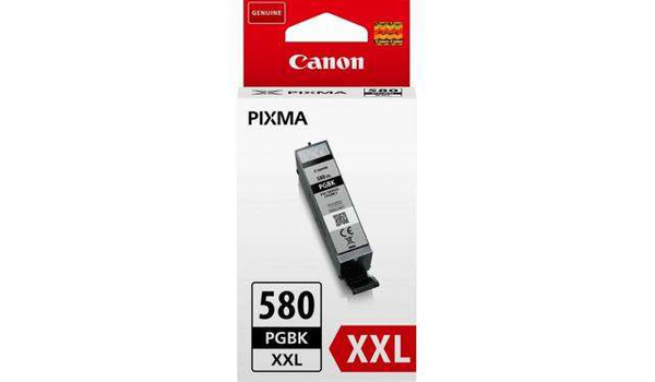 Oryginalny Tusz PGI-580PGBK XXL do Canon 25.7 ml  Black do Canon PIXMA TR8550/TR7550/ TS6150/TS6151/TS6250/TS6251/TS8150/ TS8151/TS8152/TS8250/TS8251/TS8252/ TS9150/TS9155/TS9550/TS9551C