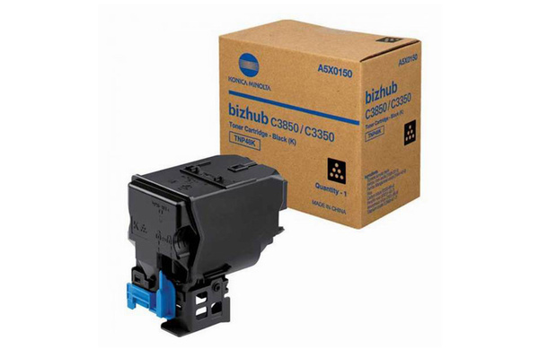Minolta TNP48K, TNP-48K, A5X0150 10k Black do Konica Minolta Bizhub C3350, C3850 Toner Oryginalny