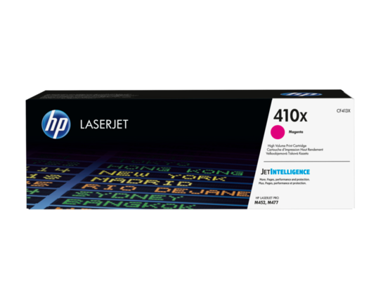 Oryginalny Toner HP 410X CF413X do HP Color 5k Magenta do HP Color LaserJet Pro M452dn/M452nw/ M477fdw/M477fdn/ M477fnw/M377dw