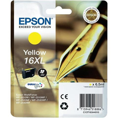 Epson Tusz WF2010 16XL T1634 Yellow