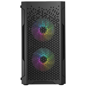 Nowy gamingowy Logic Aramis czarny ARGB MINI AMD Ryzen 5 5600T 3,5 GHz / 32 GB / 960 SSD / Win 11 + Nvidia RTX 5060 Ti [8 GB]