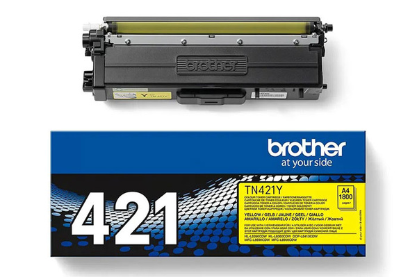 Oryginalny Toner Yellow Brother TN421Y, TN-421Y