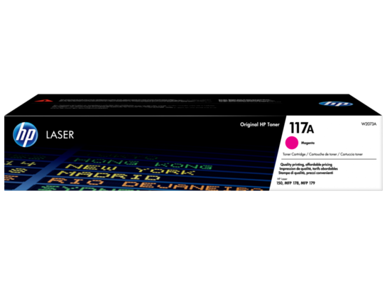 Oryginalny Toner HP 117A W2073A do HP 0.7k Magenta do HP Color Laser 150 / 178 / 179