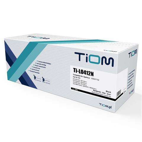 Zgodny Toner Tiom Ti-LO412N zamiennik Oki 412N | 45807102 | 3k | black