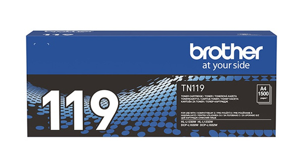 Brother TN119, TN-119 1,5k Black do Brother DCP-L1630 DCP-L1632 HL-L1230 HL-L1232 Toner Oryginalny