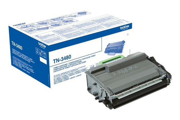 Brother TN3480, TN-3480 8k Black do Brother HL-5100DN DCP-L5500DN DCP-L6600DW Toner Oryginalny