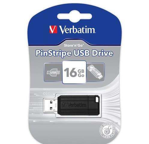 Verbatim USB pendrive, USB 2.0, 16GB