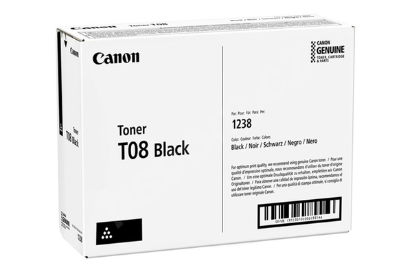 Canon T08, 3010C006 11k Black do Canon X1238 Toner Oryginalny