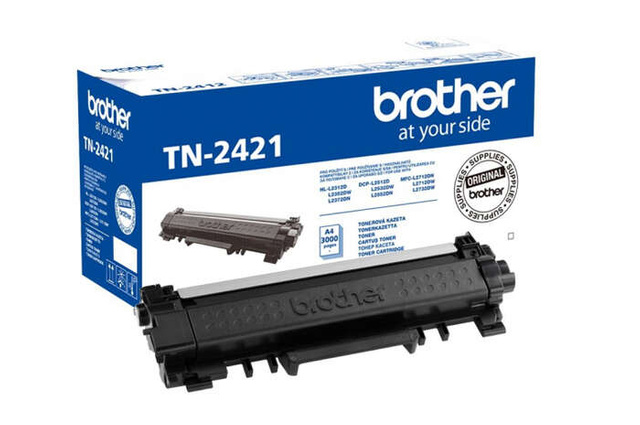 Oryginalny Toner Czarny Brother TN2421, TN-2421