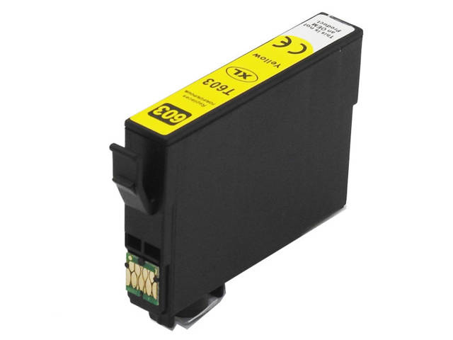 Zamiennik tuszu DDPrint Epson 603XL Yellow 14ml do Epson XP-3100, XP-3105, WF-2810, XP-2100, XP-2105