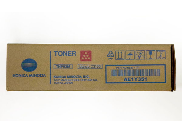 Minolta TNP93M, TNP-93M, AE1Y351 4k Magenta do Konica Minolta Bizhub C3100i Toner Oryginalny
