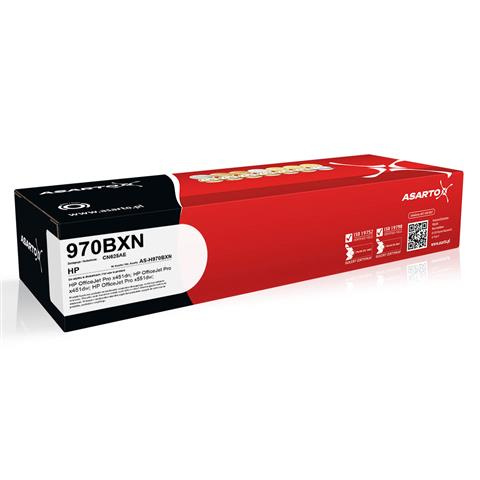 Zgodny Tusz Asarto AS-H970BXN zamiennik HP 970BXN | CN625AE | 9200 str. | black