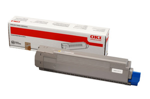 OKI 45862837 7,3k Yellow do OKI MC853 MC873 MC883 Toner Oryginalny