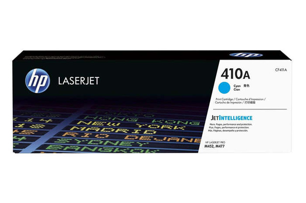 Oryginalny Toner HP 410A CF411A 2,3k Cyan do HP Color LaserJet Pro M452dn/M452nw/ M477fdw/M477fdn/ M477fnw/M377dw