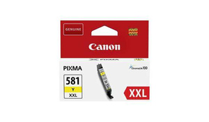 Oryginalny Tusz CLI-581Y XXL do Canon 11.7 ml Yellow do Canon PIXMA TR8550/TR7550/TS6150/TS6151/TS6250/TS6251/TS8150/TS8151/TS8152/TS8250/TS8251/TS8252/TS9150/TS9155/TS9550/TS9551C