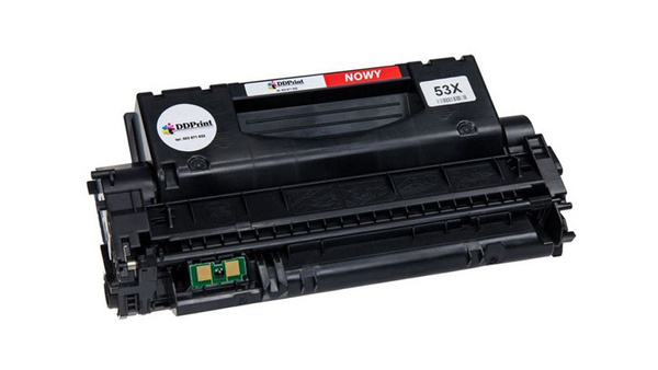 Toner zgodny z HP 53X Q7553X 7k Black marki DDPrint nowy do HP LaserJet P2015/P2015d/P2015dn/P2015x/M2727nf/M2727nfs