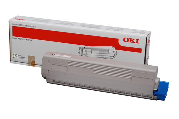 OKI 46490608 7k Black do OKI C532 C542 MC563 MC573 Toner Oryginalny