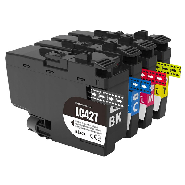 Zgodny Tusz LC 427BK / LC427BK Black do Brother HL J6010DW / MFC J5955 J5955DW J6955DW J6957DW J6957DWT J6959DW DDPrint Nowy